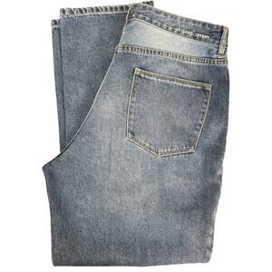 Gilded Intent High-Rise Straight Jeans Elbert Wash 100% Cotton Timeless Fit